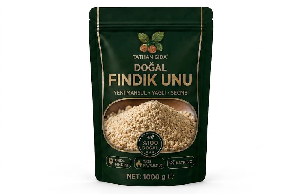 Organik Fındık Unu 1kg